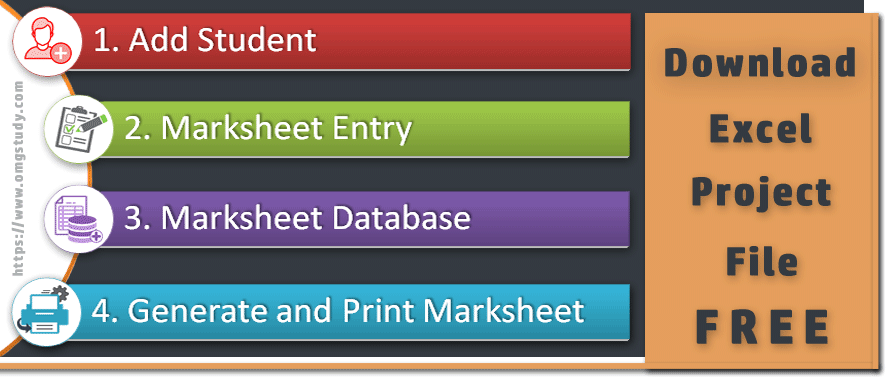 Create Complete Marksheet System in Excel